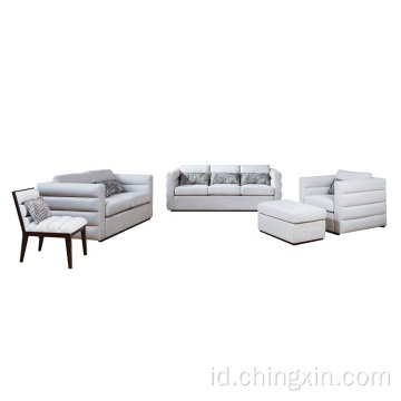 Sofa Ruang Tamu Modern Fabric Sectional Sofa Set Furniture